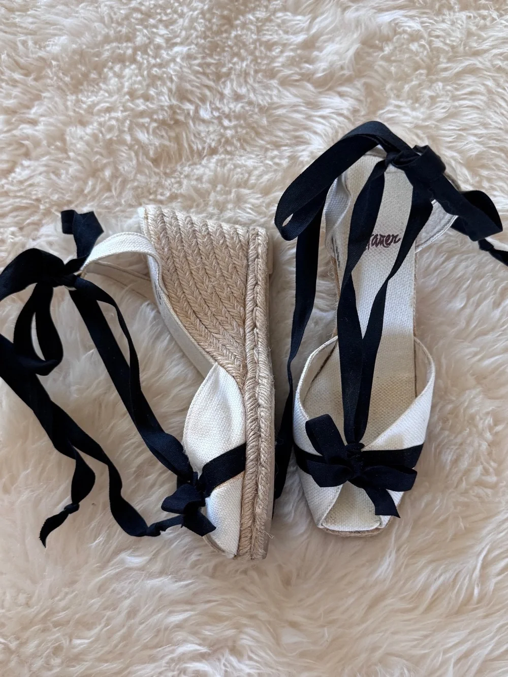 Castaner Lace up Espadrille Sandals